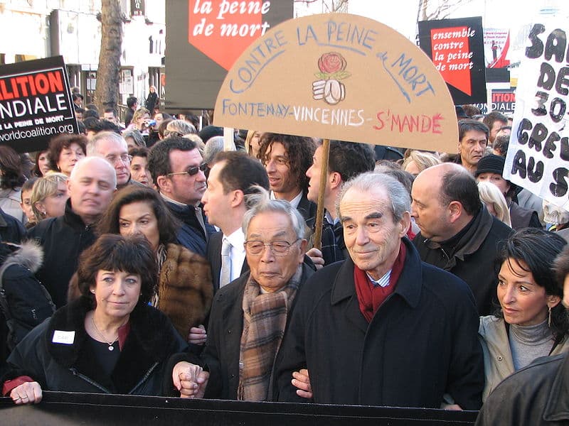 Avocats célèbres, ici Robert Badinter